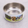 Stainless Steel Dog Bowl White (2)